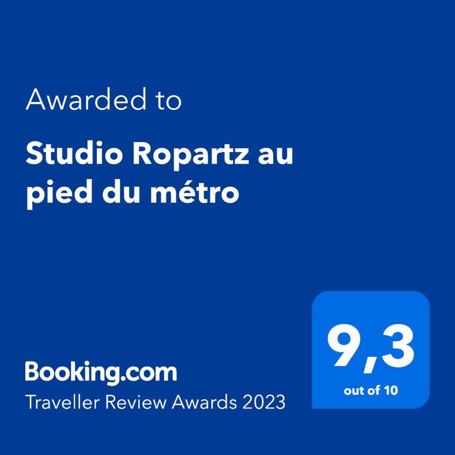 Studio Ropartz Au Pied Du Metro Rennes Exterior photo